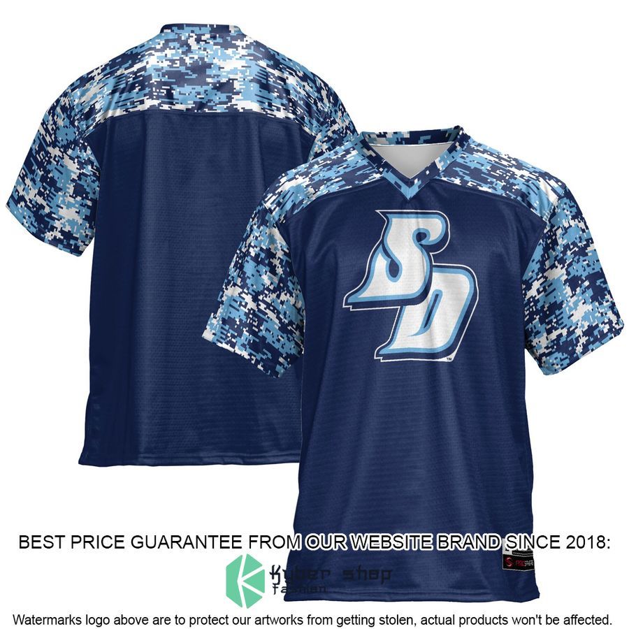 San Diego Toreros Navy Football Jersey