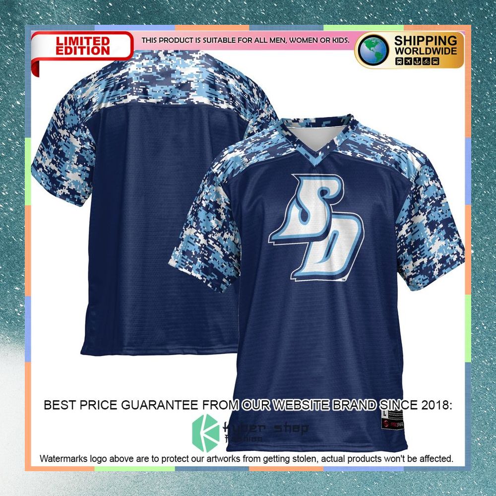 San Diego Toreros Navy Football Jersey 5 San Diego Toreros Navy Football Jersey word2