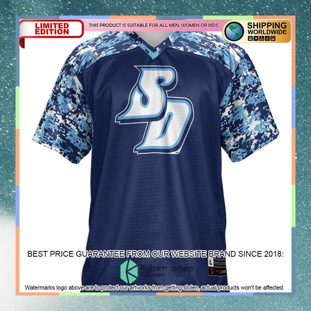 San Diego Toreros Navy Football Jersey 6 San Diego Toreros Navy Football Jersey word2