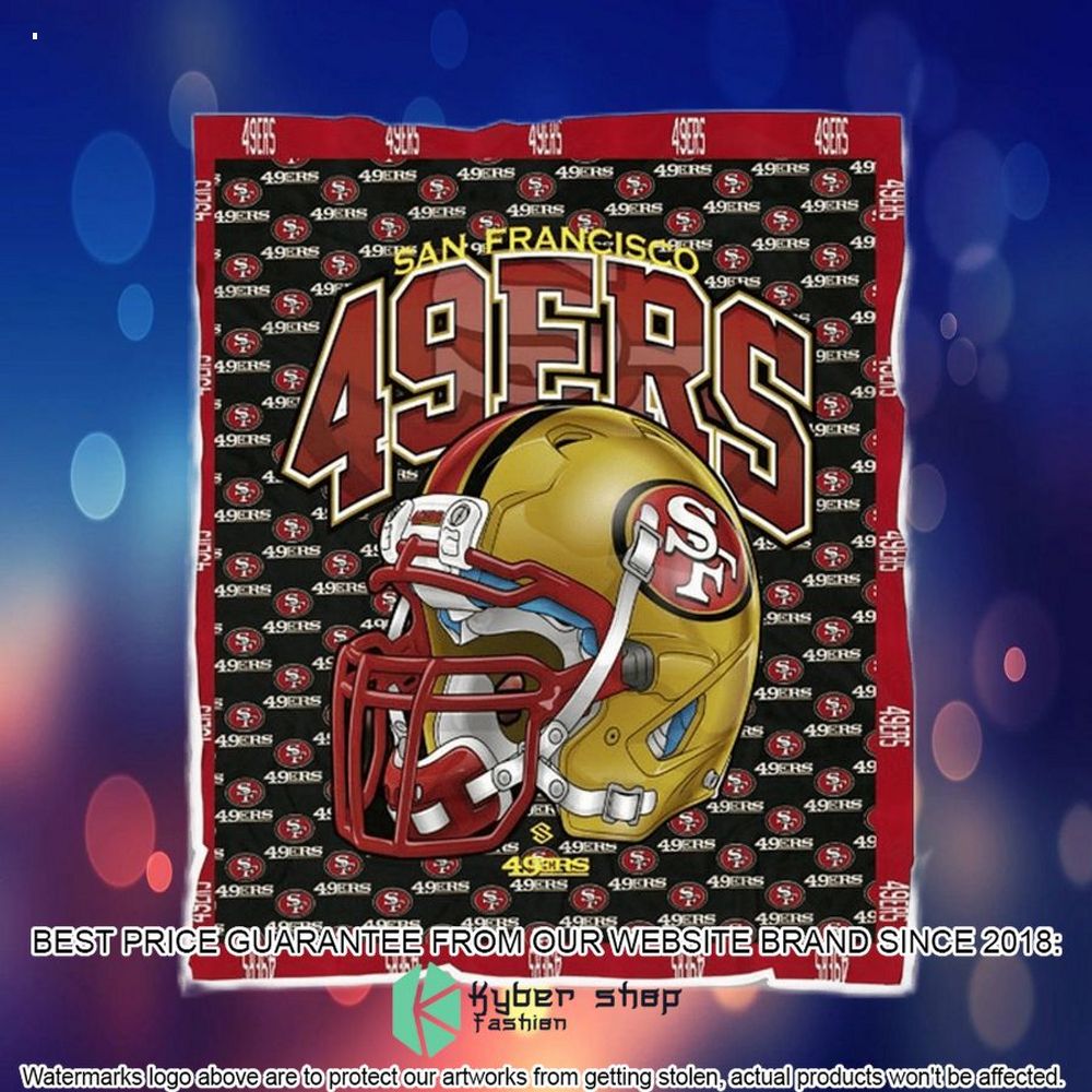san francisco 49ers blanket 3