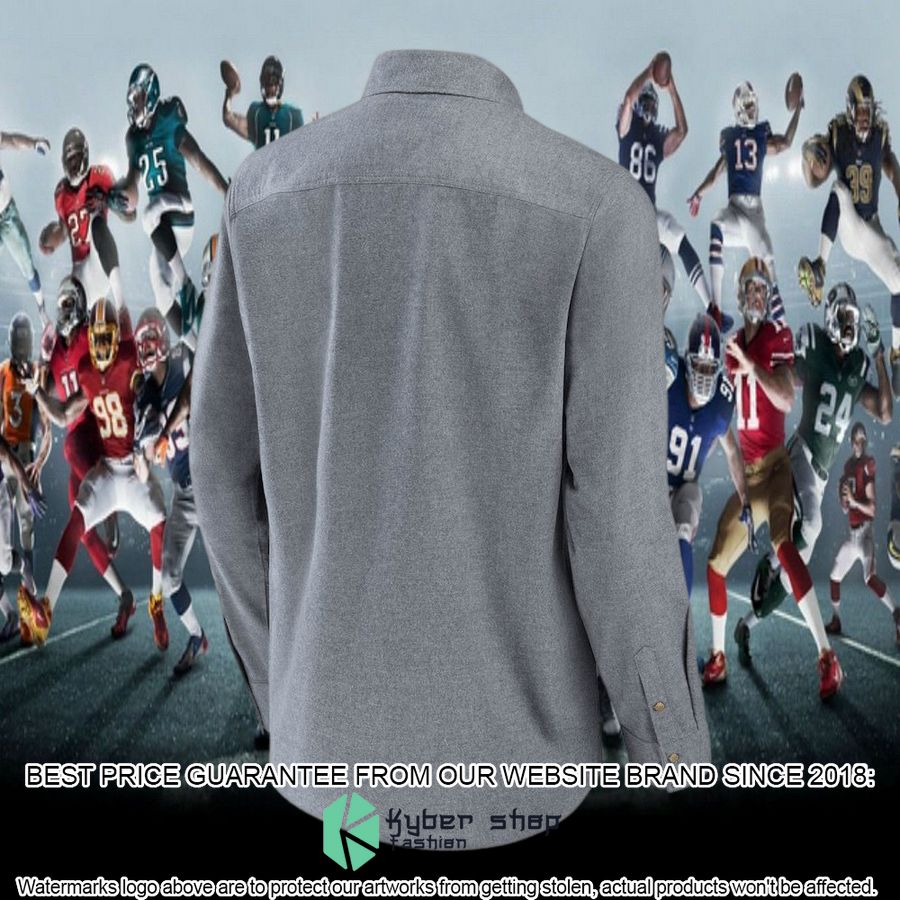 San Francisco 49ers NFL Darius Rucker Collection Gray Chambray Long Sleeve Button Shirt 6 San Francisco 49ers NFL Darius Rucker Collection Gray Chambray Long Sleeve Button Shirt word3