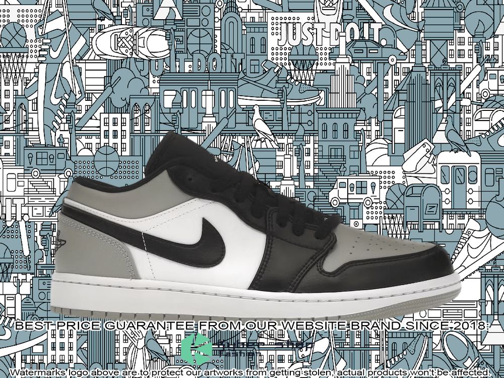 Shadow Toe Air Jordan 1 Low word1