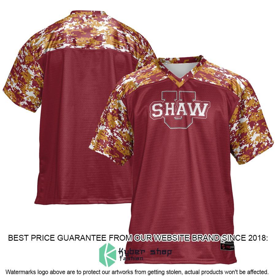 Shaw Bears Garnet Football Jersey