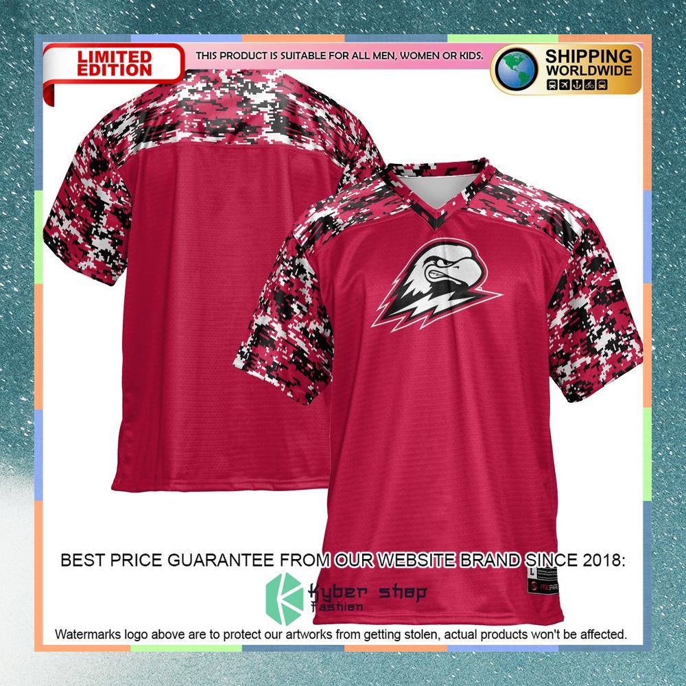 Southern Utah Thunderbirds Scarlet Football Jersey 5 Southern Utah Thunderbirds Scarlet Football Jersey word3