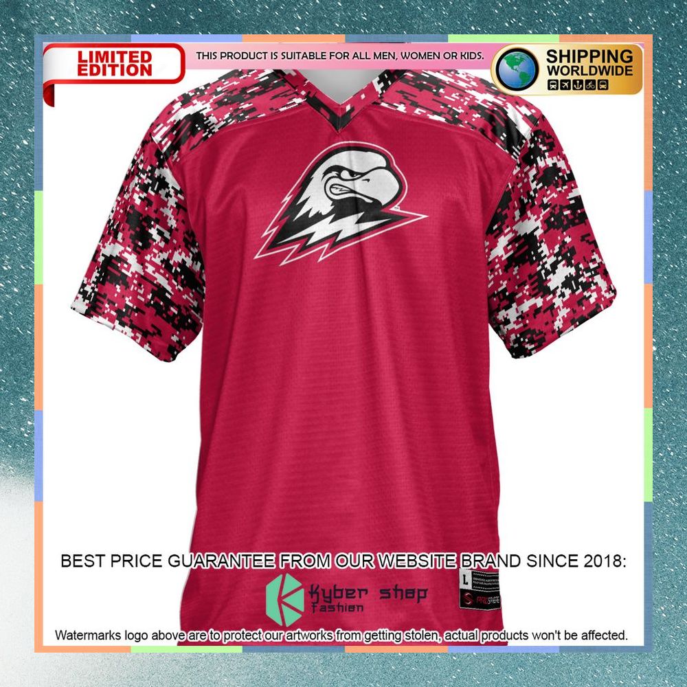 Southern Utah Thunderbirds Scarlet Football Jersey 6 Southern Utah Thunderbirds Scarlet Football Jersey word3