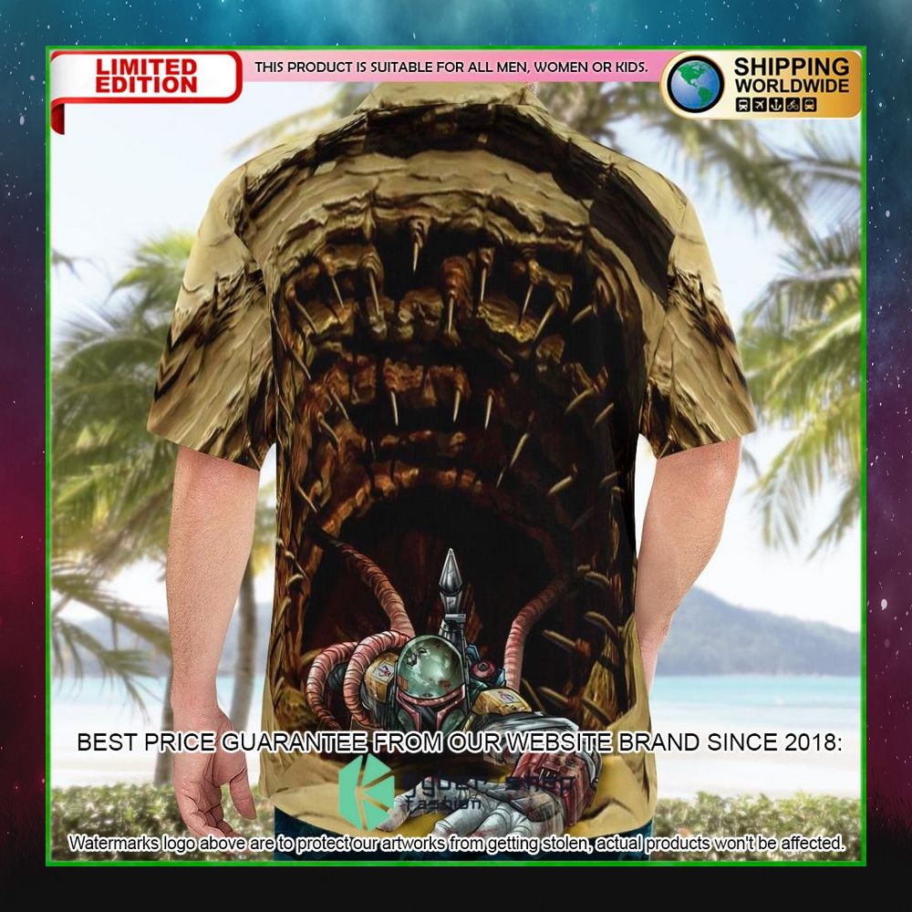 Star Wars Boba Fett Sarlacc Hawaiian Set 16 Star Wars Boba Fett Sarlacc Hawaiian Set word2