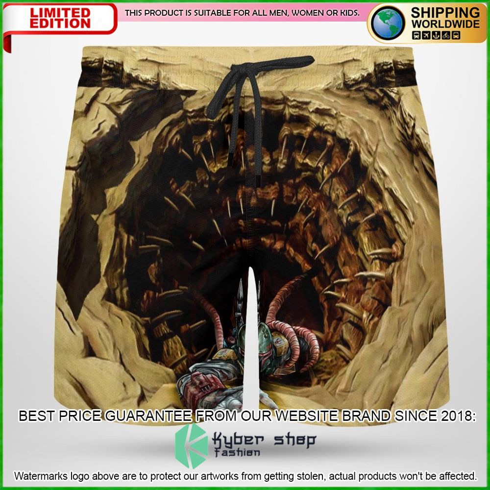 Star Wars Boba Fett Sarlacc Hawaiian Set 6 Star Wars Boba Fett Sarlacc Hawaiian Set word2