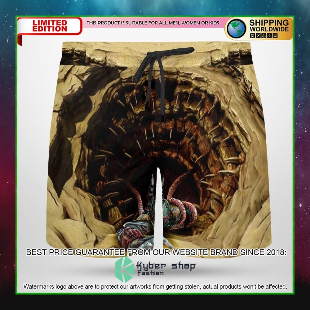 Star Wars Boba Fett Sarlacc Hawaiian Set 21 Star Wars Boba Fett Sarlacc Hawaiian Set word2