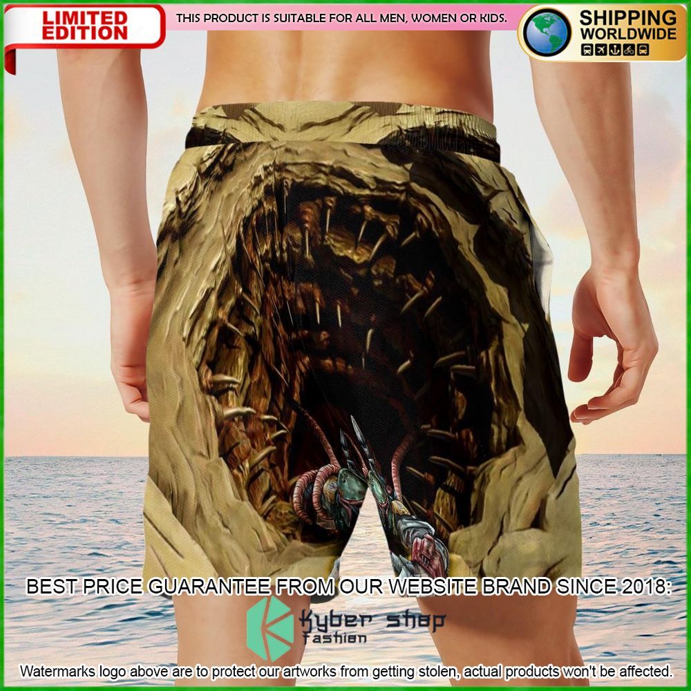 Star Wars Boba Fett Sarlacc Hawaiian Set 8 Star Wars Boba Fett Sarlacc Hawaiian Set word2