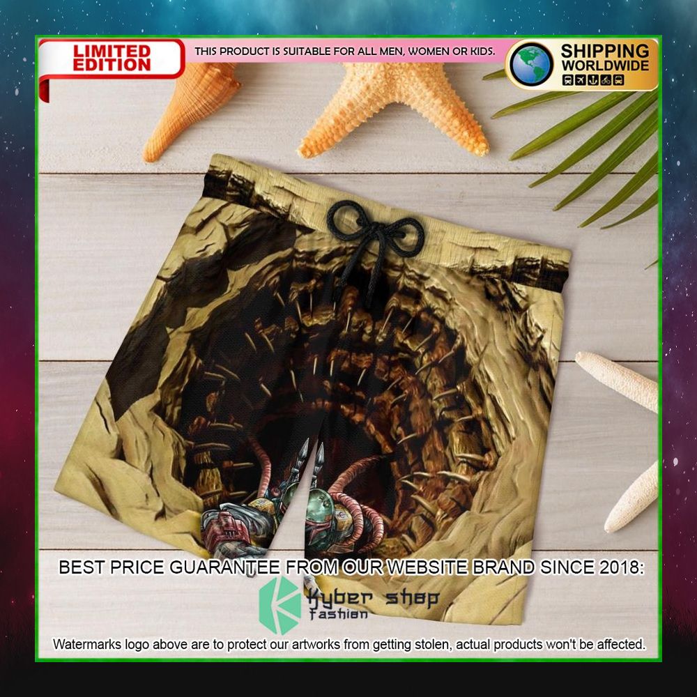 Star Wars Boba Fett Sarlacc Hawaiian Set 24 Star Wars Boba Fett Sarlacc Hawaiian Set word2