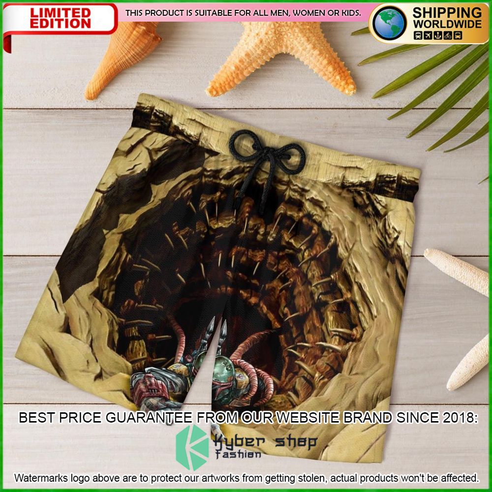 Star Wars Boba Fett Sarlacc Hawaiian Set 9 Star Wars Boba Fett Sarlacc Hawaiian Set word2