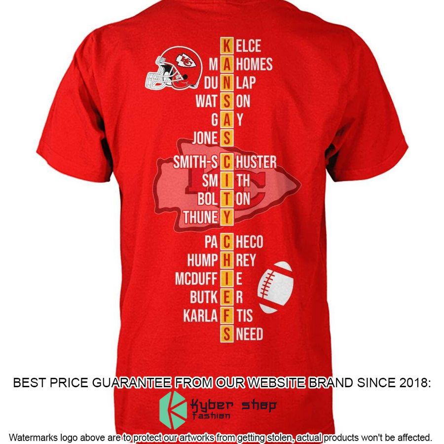 Super Bowl LVII Champions Kansas City Chiefs T-Shirt 3 Super Bowl LVII Champions Kansas City Chiefs T-Shirt word3