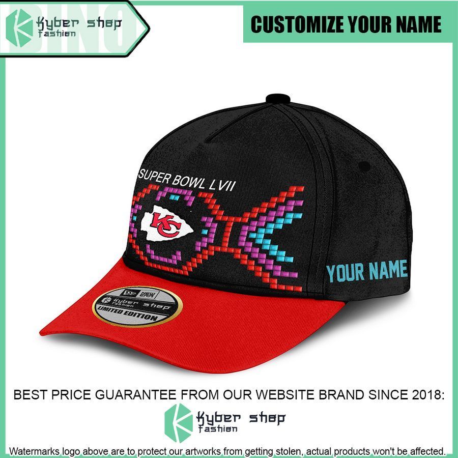 super bowl lvii kansas city chiefs tarmac hat 2