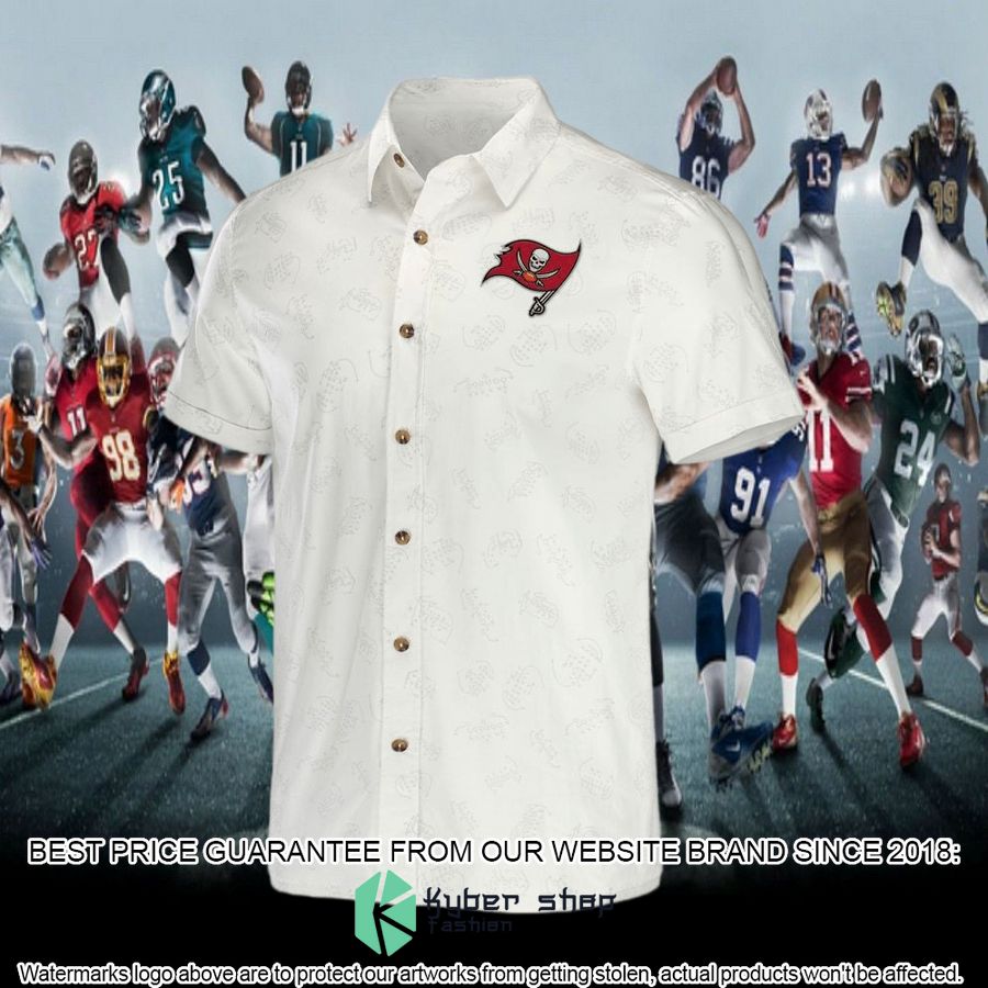 Tampa Bay Buccaneers NFL Darius Rucker Collection White Hawaiian Shirt 5 Tampa Bay Buccaneers NFL Darius Rucker Collection White Hawaiian Shirt word1