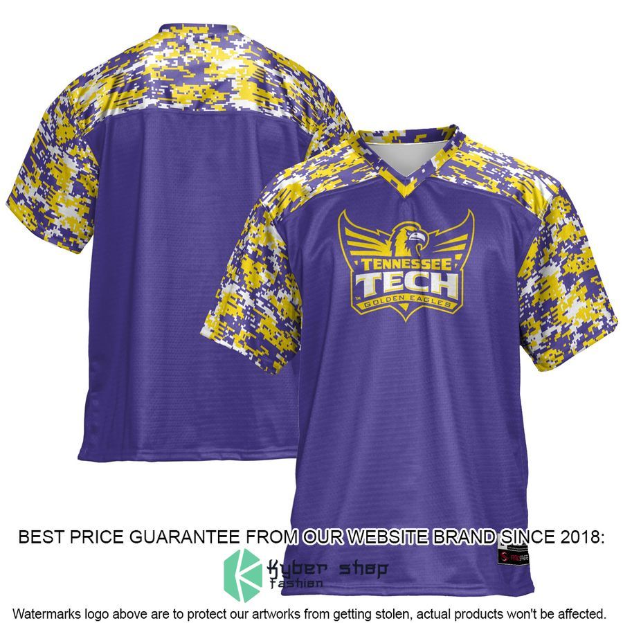 Tennessee Tech Golden Eagles Purple Football Jersey
