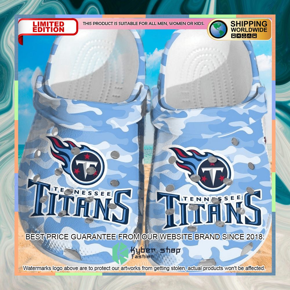 Tennessee Titans Camo Crocband Clog 8 tennessee titans camo crocband clog 2 552