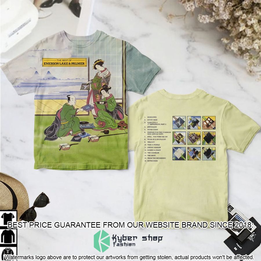 the best of emerson lake palmer album t shirt 1 60