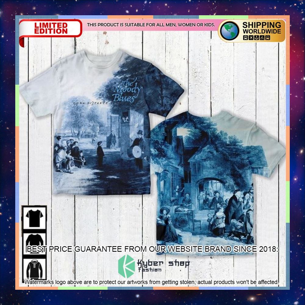 the moody blues long distance voyager 3d t shirt 1 609