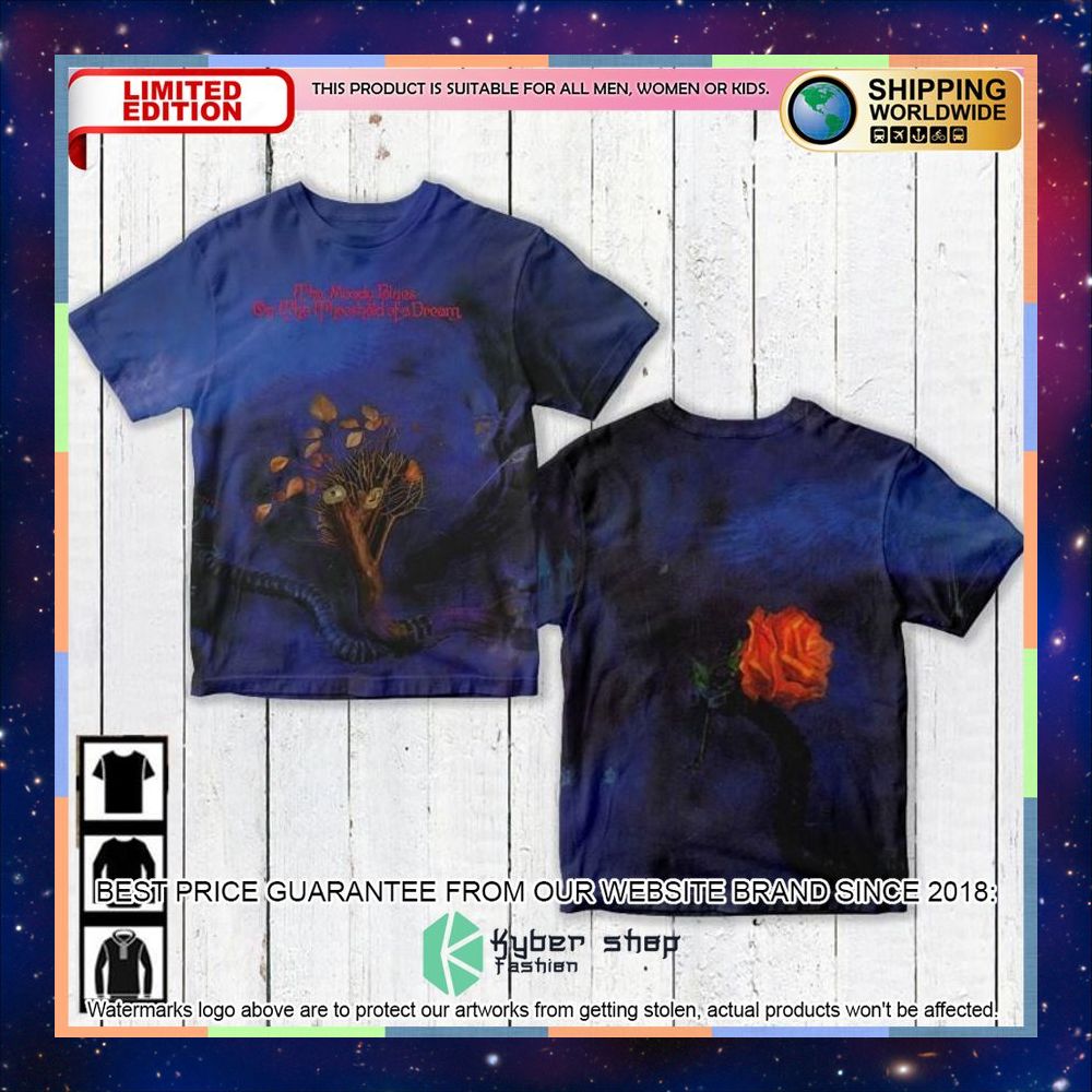 the moody blues threshold of a dream 3d t shirt 1 507
