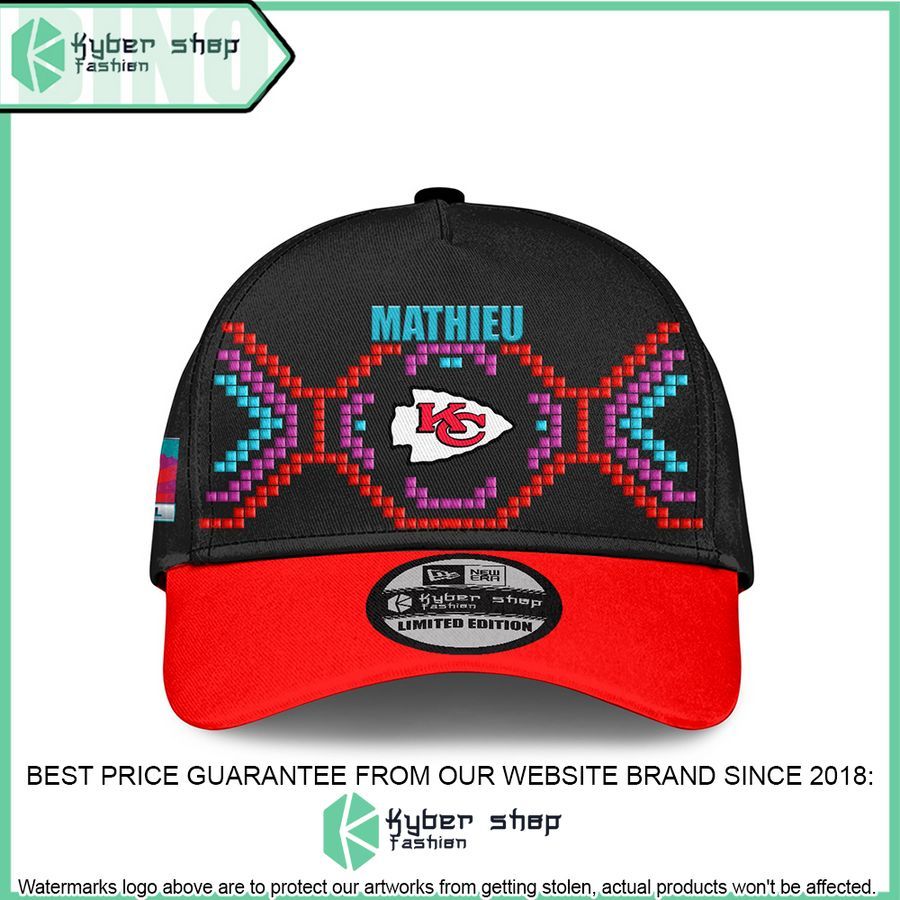 tyrann mathieu 32 kansas city chiefs super bowl lvii tarmac cap 1 241