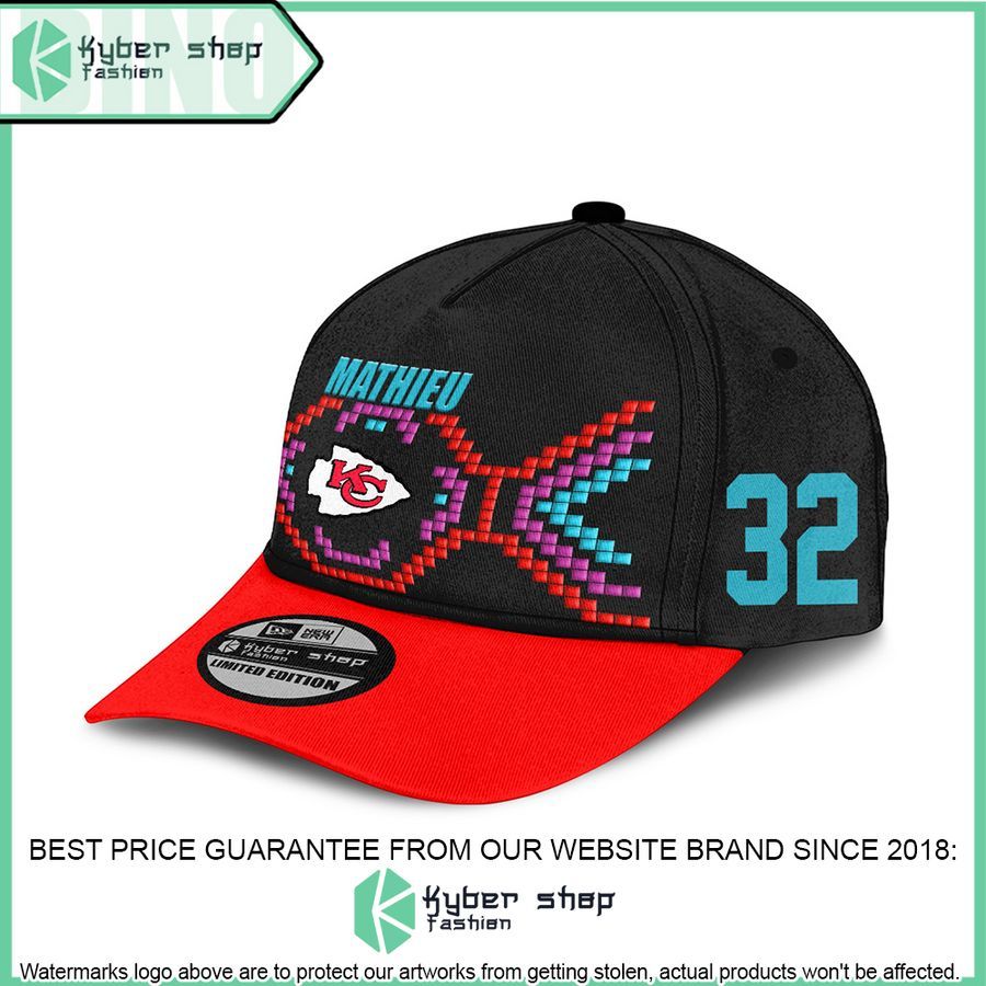 tyrann mathieu 32 kansas city chiefs super bowl lvii tarmac cap 2 408