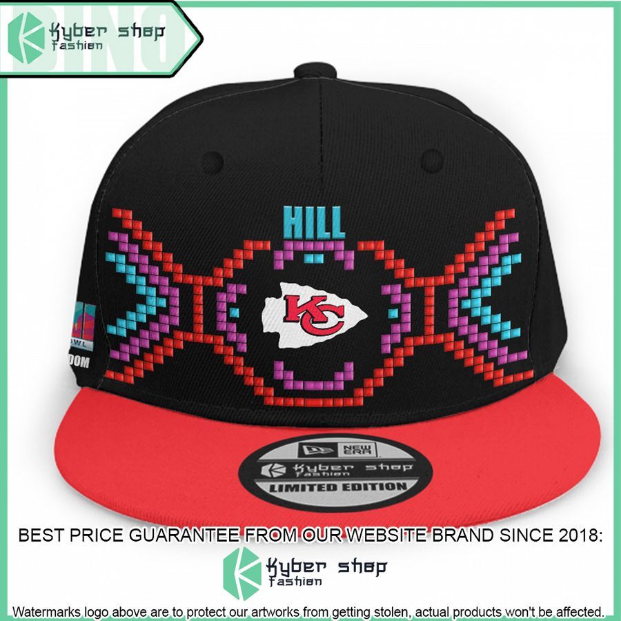 Tyreek Hill 10 Kansas City Chiefs Super Bowl LVII Tarmac Cap 6 tyreek hill 10 kansas city chiefs super bowl lvii tarmac cap 6 559