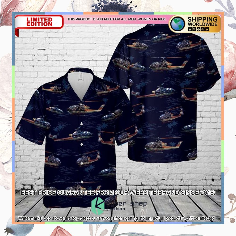 US Army AH-1F Cobra 4th Of July Hawaiian Shirt 3 US Army AH-1F Cobra 4th Of July Hawaiian Shirt word2