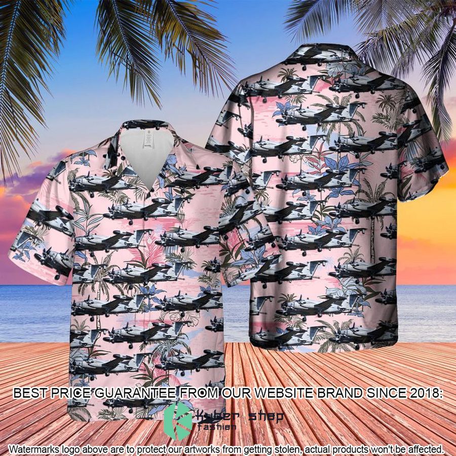 US Army Beech RC-12X Huron (A200CT) Hawaiian Shirt