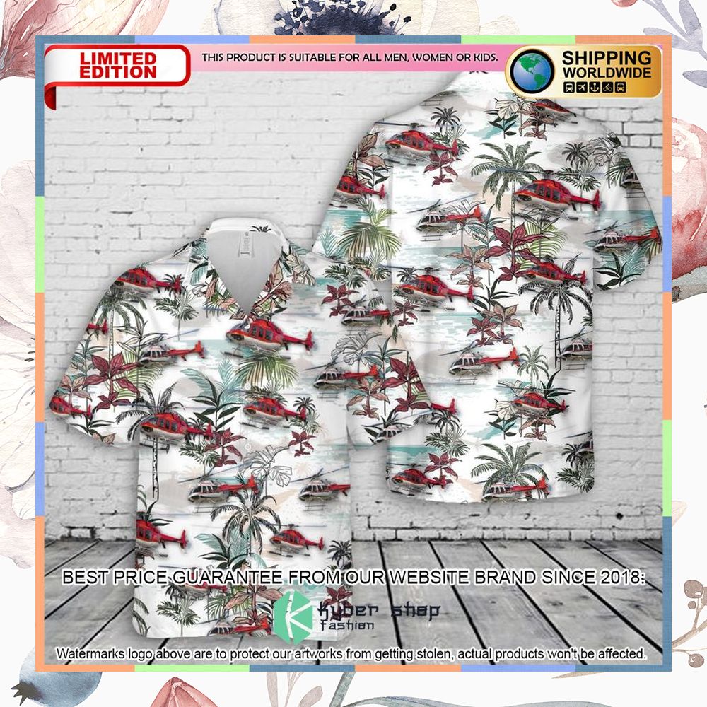 US Army Bell 407 Hawaiian Shirt 3 US Army Bell 407 Hawaiian Shirt word2