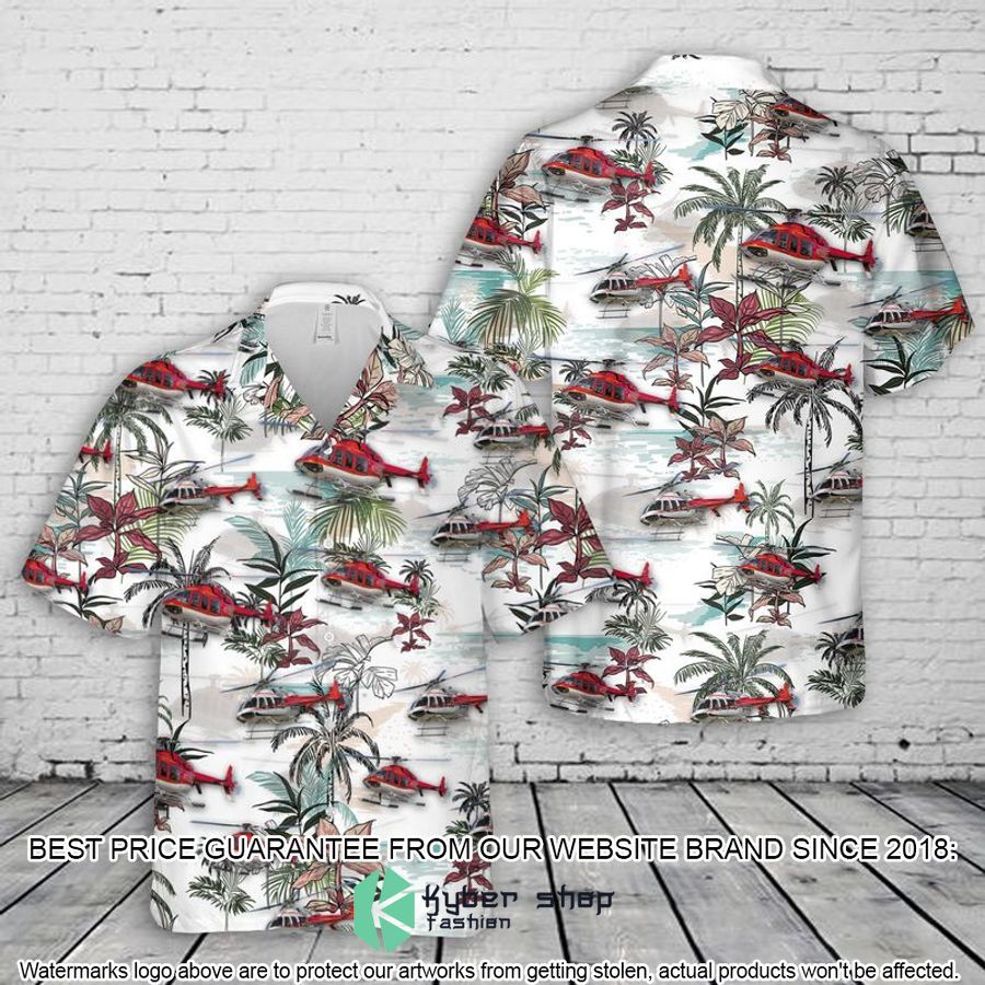 US Army Bell 407 Hawaiian Shirt
