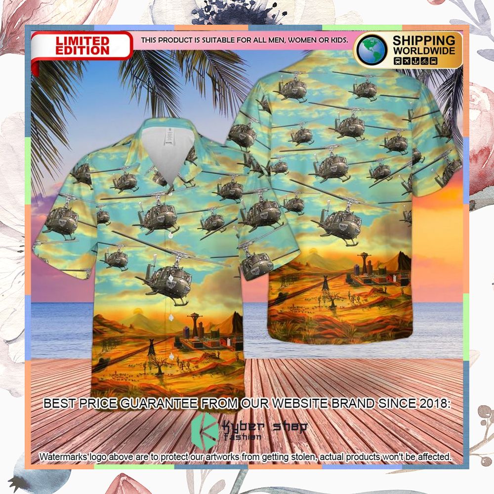 US Army Bell UH-1 Huey farmer Hawaiian Shirt 3 US Army Bell UH-1 Huey farmer Hawaiian Shirt word3