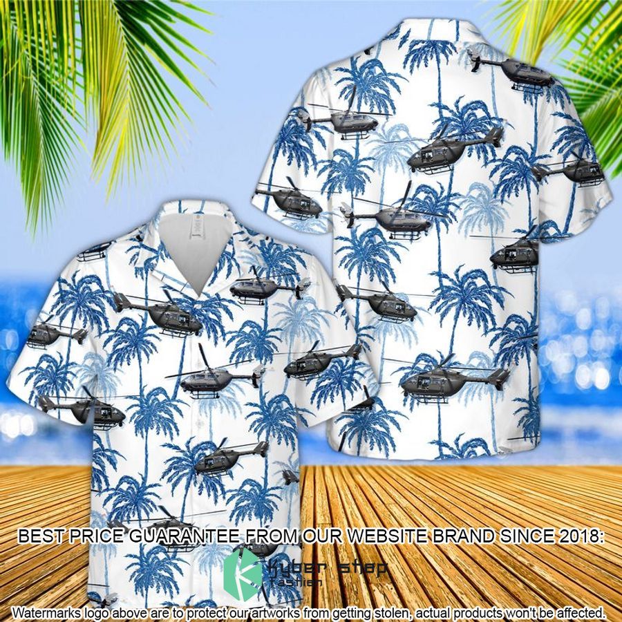US Army Eurocopter-Kawasaki UH-72A Lakota Hawaiian Shirt