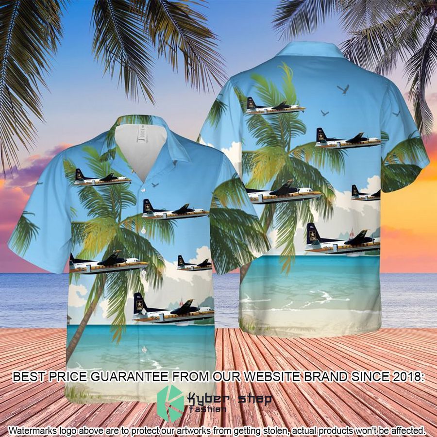 US Army Fokker C-31A Troopship Asuspine Hawaiian Shirt