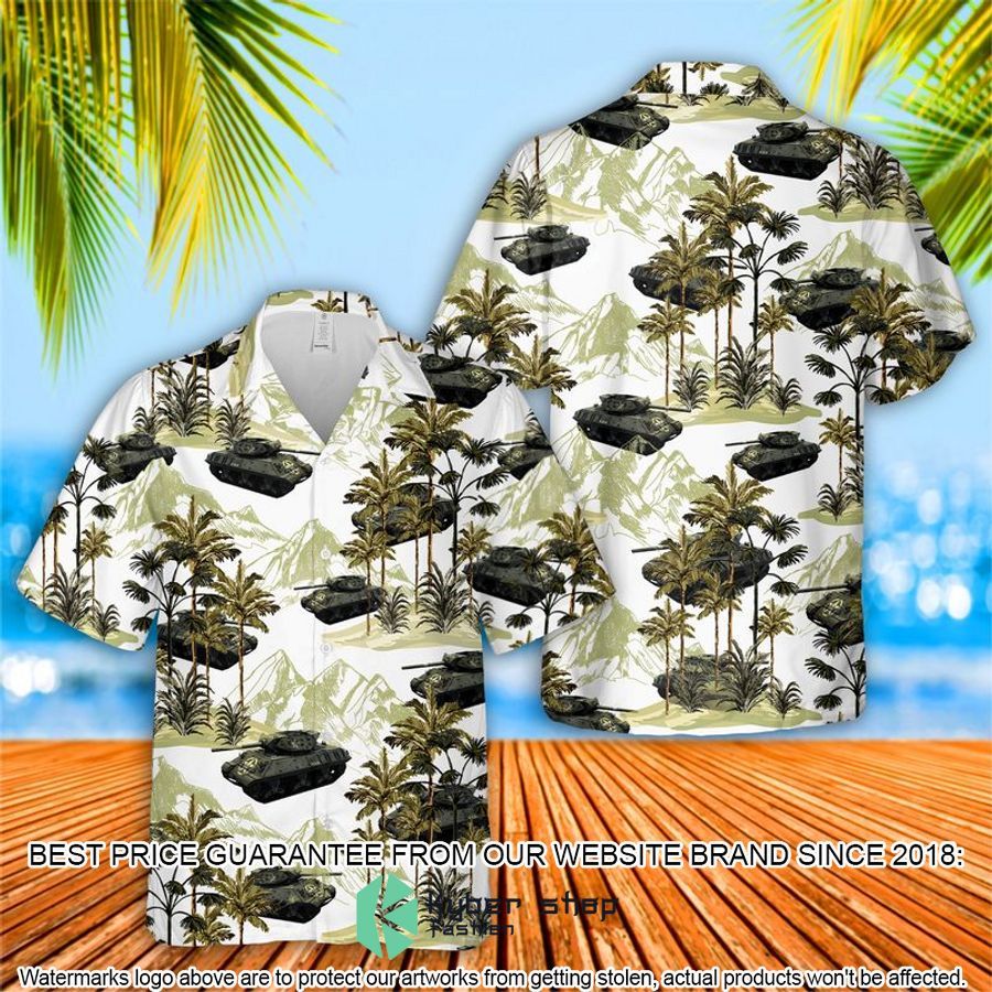 US Army M10 Tank Destroyer Hawaiian Shirt