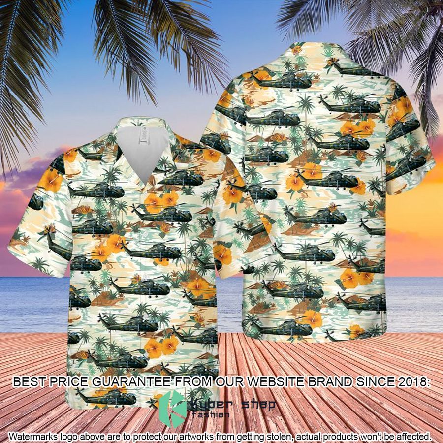 US Army Sikorsky CH-37B Mojave (S-56) Hawaiian Shirt