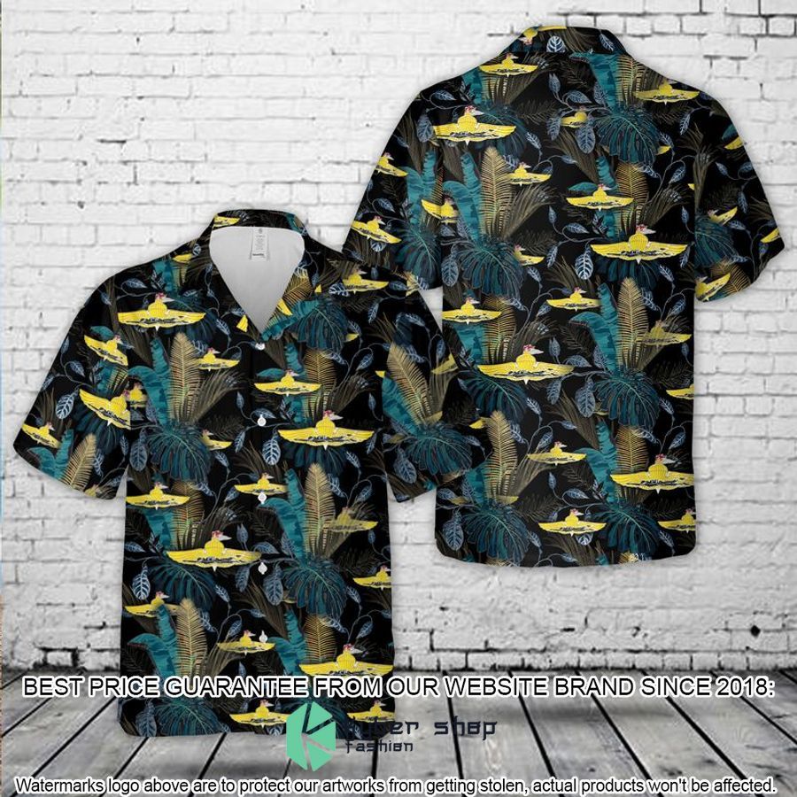 US Marine Corps FORCE RECON RECON MARINEs Insignia Hawaiian Shirt