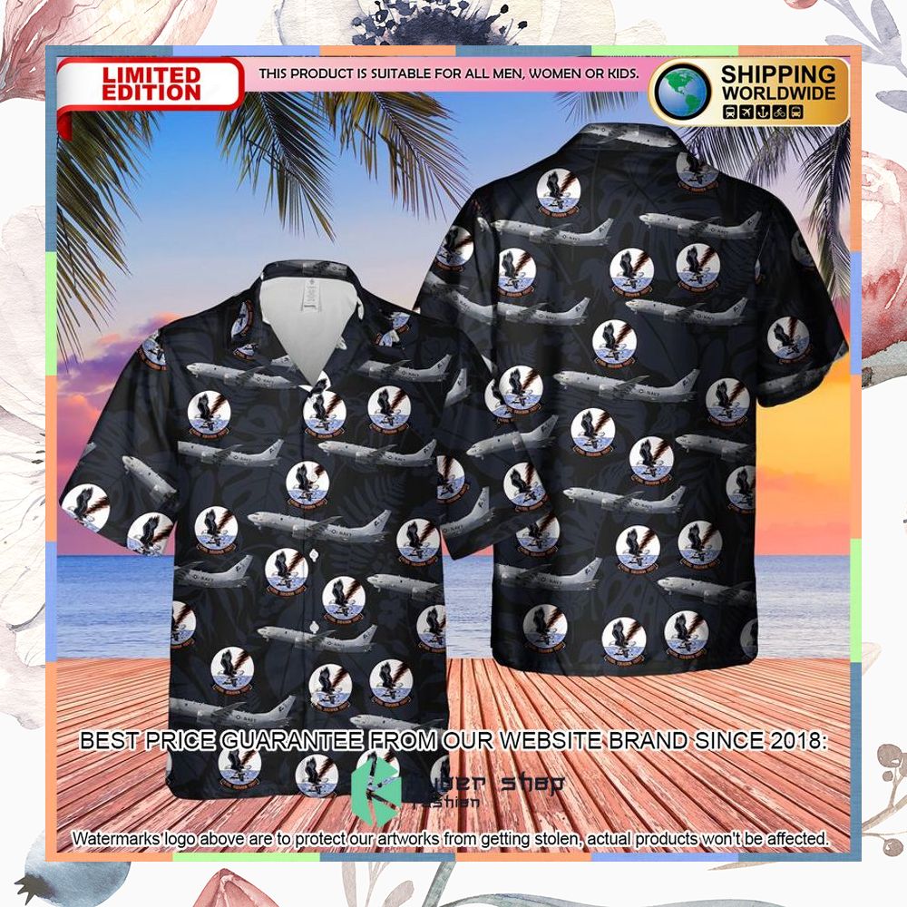 US Navy Boeing P-8A Poseidon Patrol Squadron Thirty VP-30 Hawaiian Shirt 3 US Navy Boeing P-8A Poseidon Patrol Squadron Thirty VP-30 Hawaiian Shirt word3