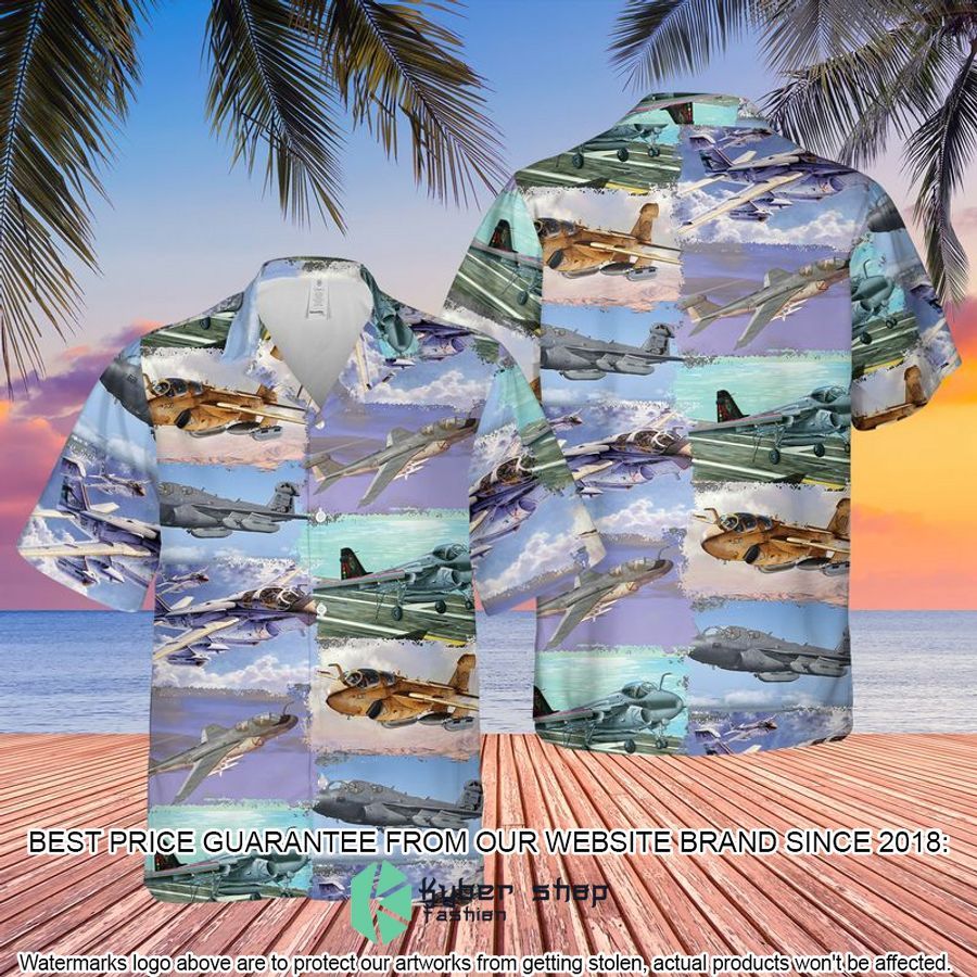 US Navy Northrop Grumman EA-6B Prowler purple Hawaiian Shirt word1