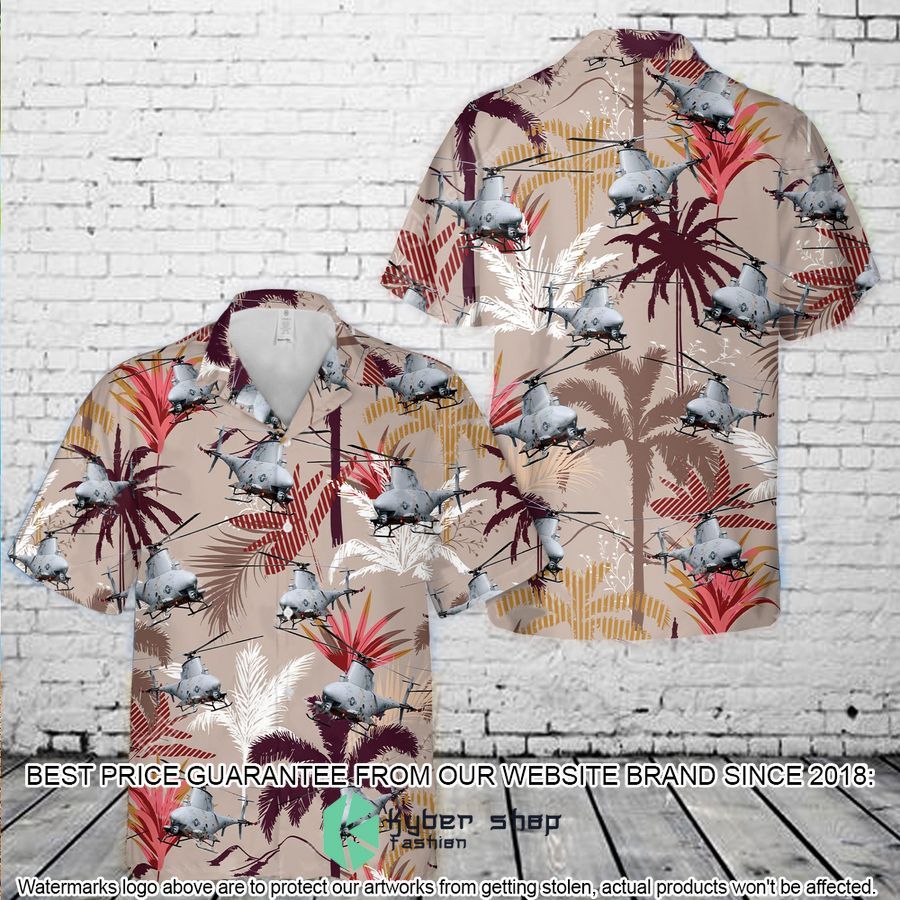 US Navy Northrop Grumman MQ-8 Fire Scout Hawaiian Shirt