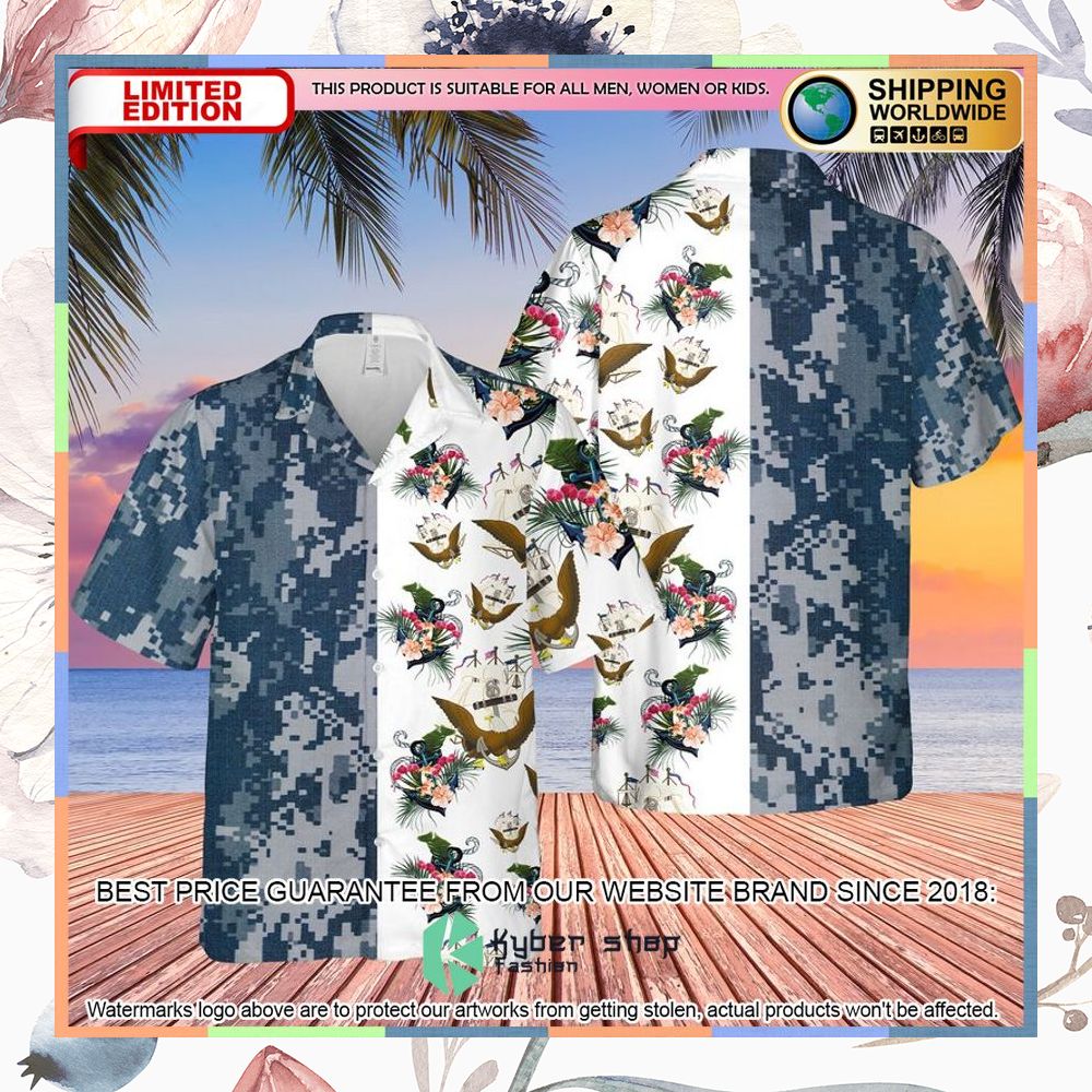 US Navy Ship Hawaiian Shirt 3 US Navy Ship Hawaiian Shirt word3