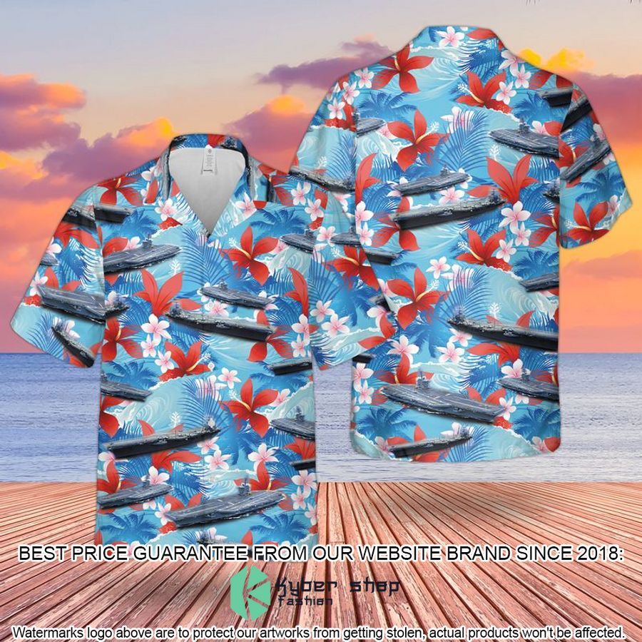 US Navy USS Abraham Lincoln (CVN-72) Hawaiian Shirt