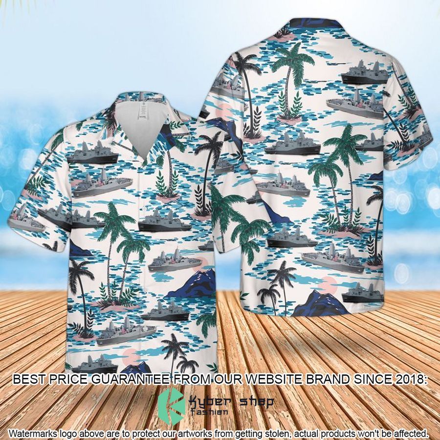 US Navy USS New York (LPD-21) Hawaiian Shirt
