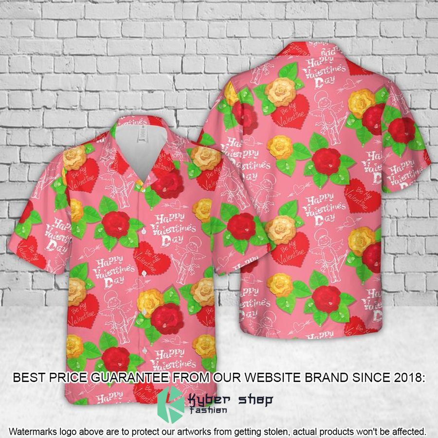 Valentine Love Cupid Hawaiian Shirt