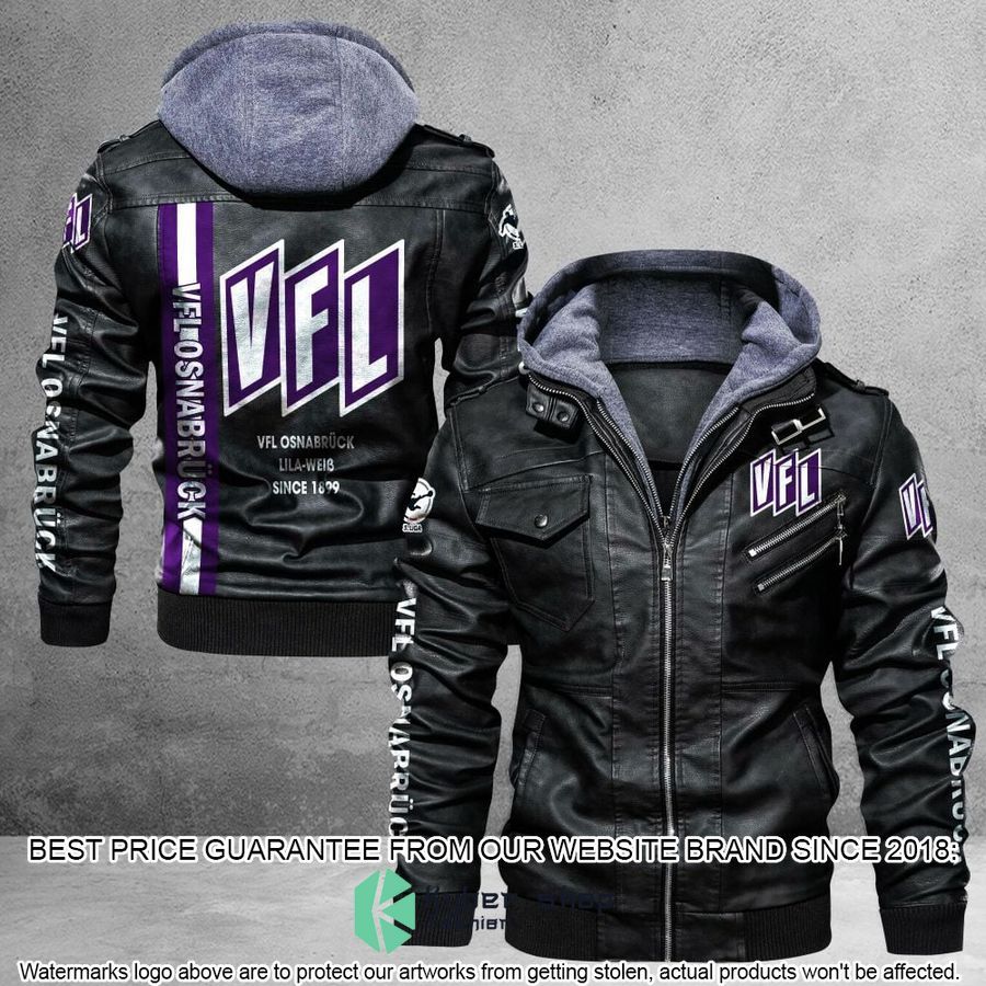 VfL Osnabruck Leather Jacket 3 vfl osnabruck leather jacket 3 80