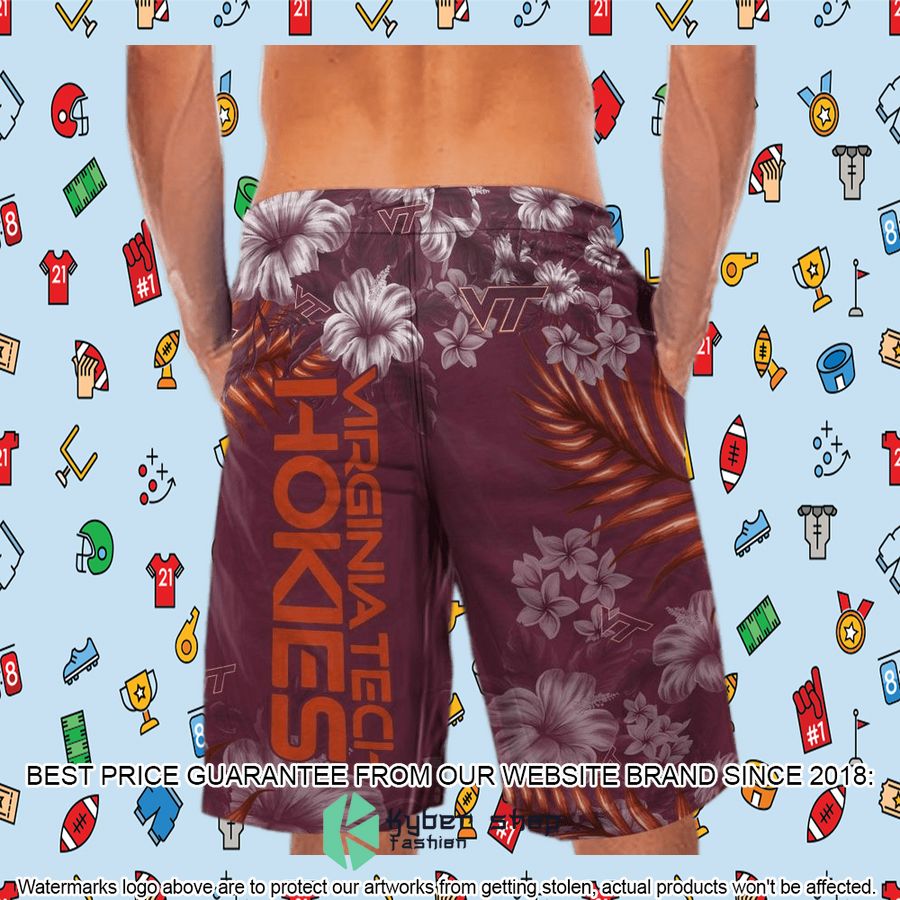 Virginia Tech Hokies Ncaa Tropical Aloha Hawaiian Shirt, Shorts 8 virginia tech hokies ncaa tropical aloha hawaiian shirt shorts 8 878