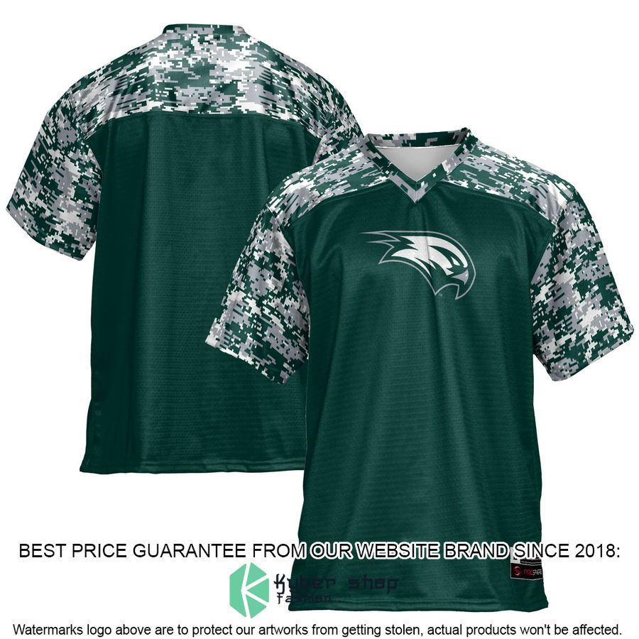 Wagner College Seahawks Green Football Jersey