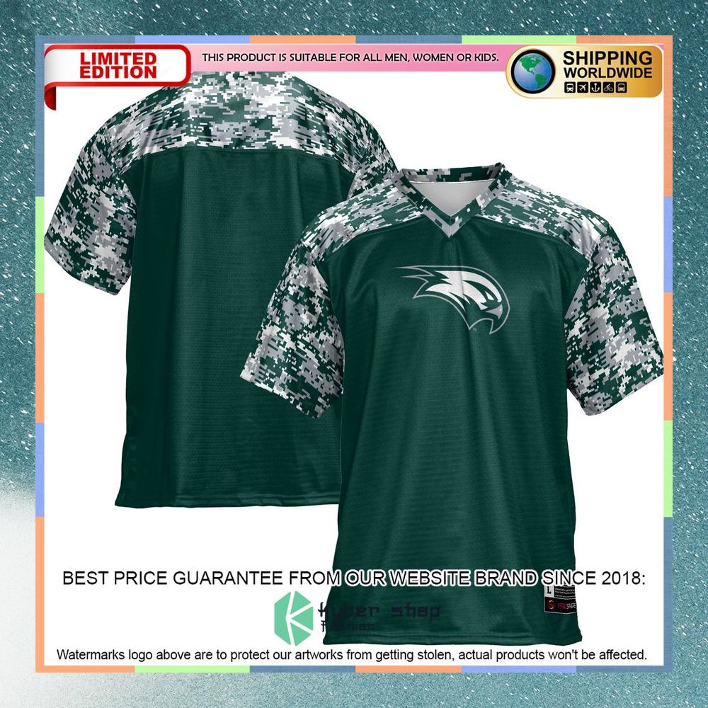 Wagner College Seahawks Green Football Jersey 5 Wagner College Seahawks Green Football Jersey word2