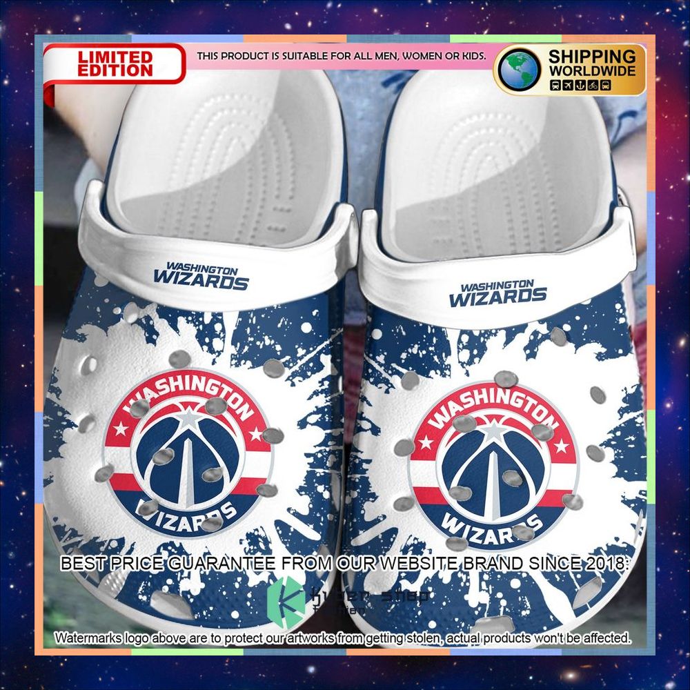 Washington Wizards Crocband Clog 4 washington wizards crocband clog 1 698