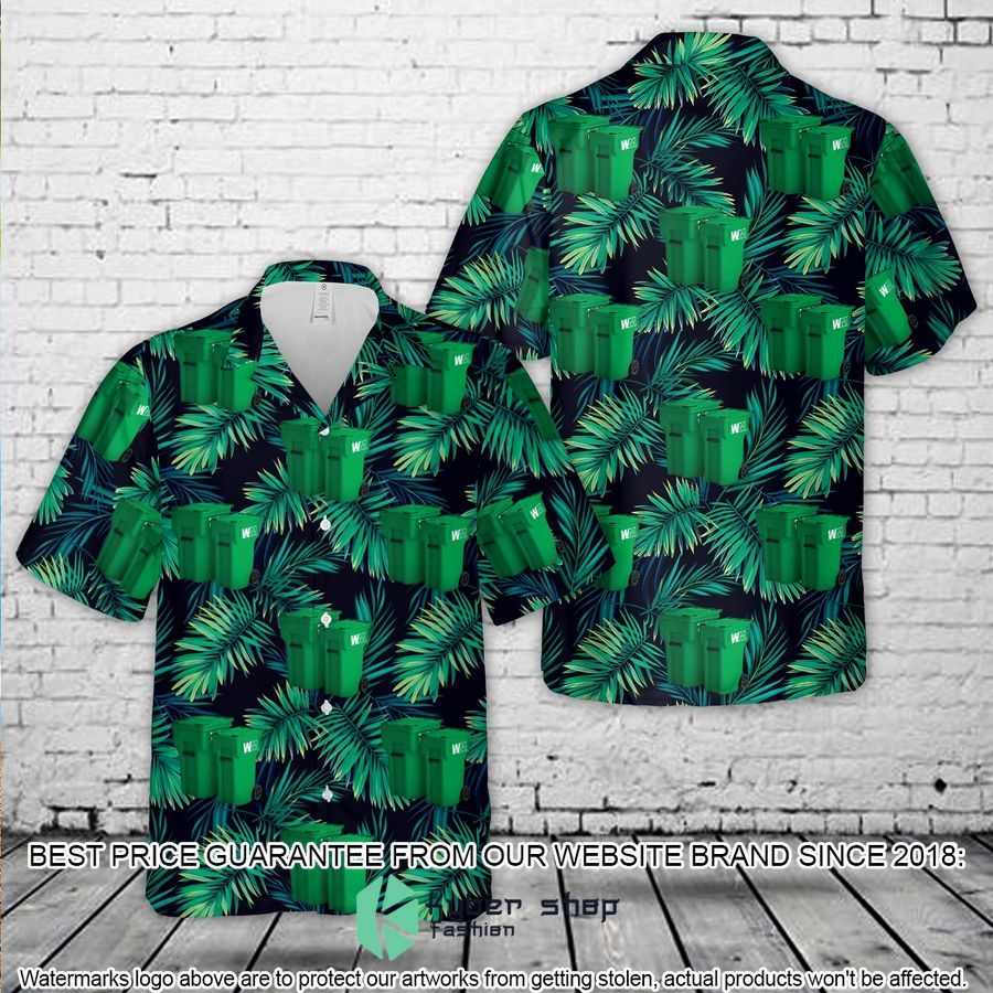 Waste Management 64-Gallon Residential Container Hawaiian Shirt