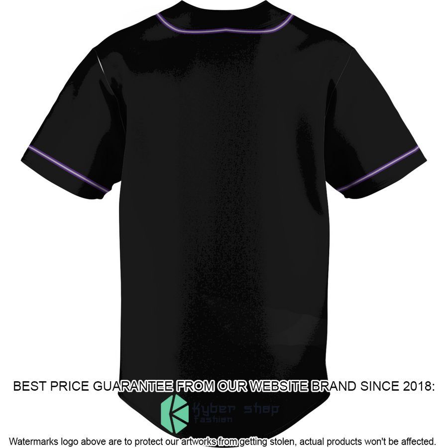 Weber State Wildcats Black Baseball Jersey 3 Weber State Wildcats Black Baseball Jersey word3